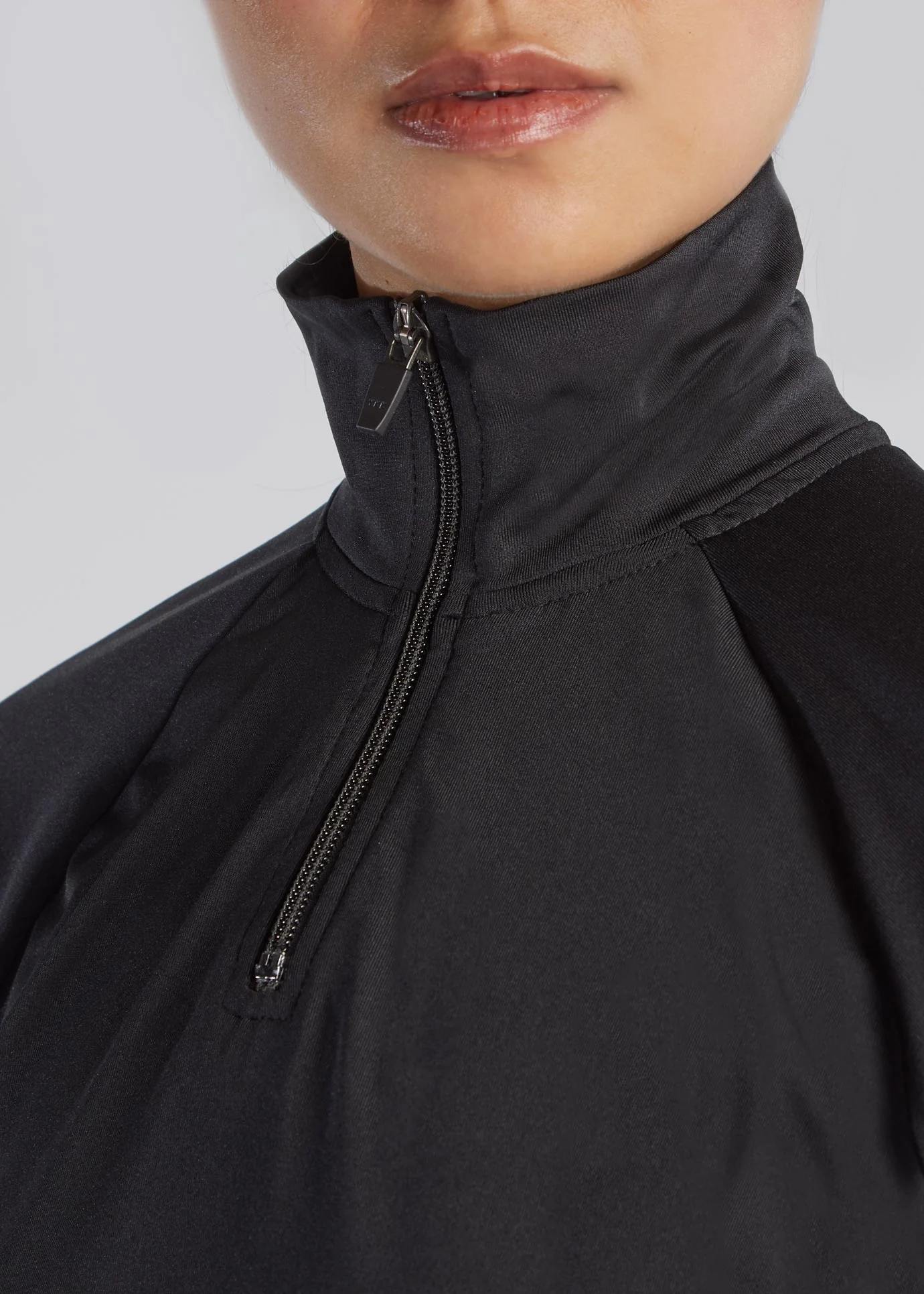 Modest Swimwear Top Long - Black - Image 4